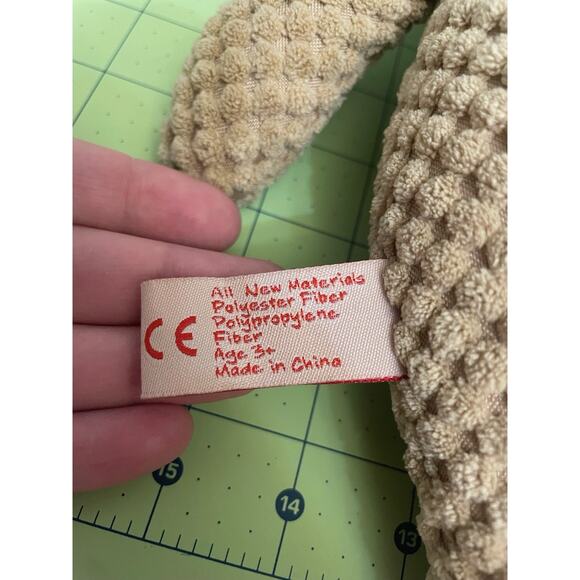 Lambi Learns About Addiction Bunny Rabbit Plush 12” Stuffed Animal Lovey Waffle - Picture 7 of 8